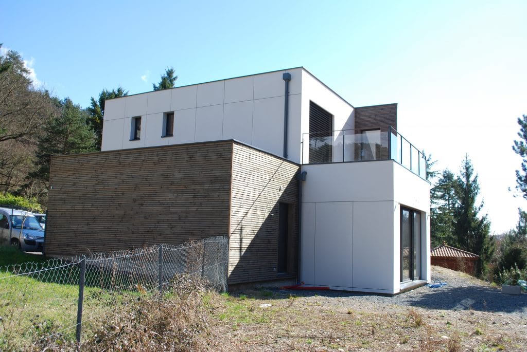 Habillage mur exterieur